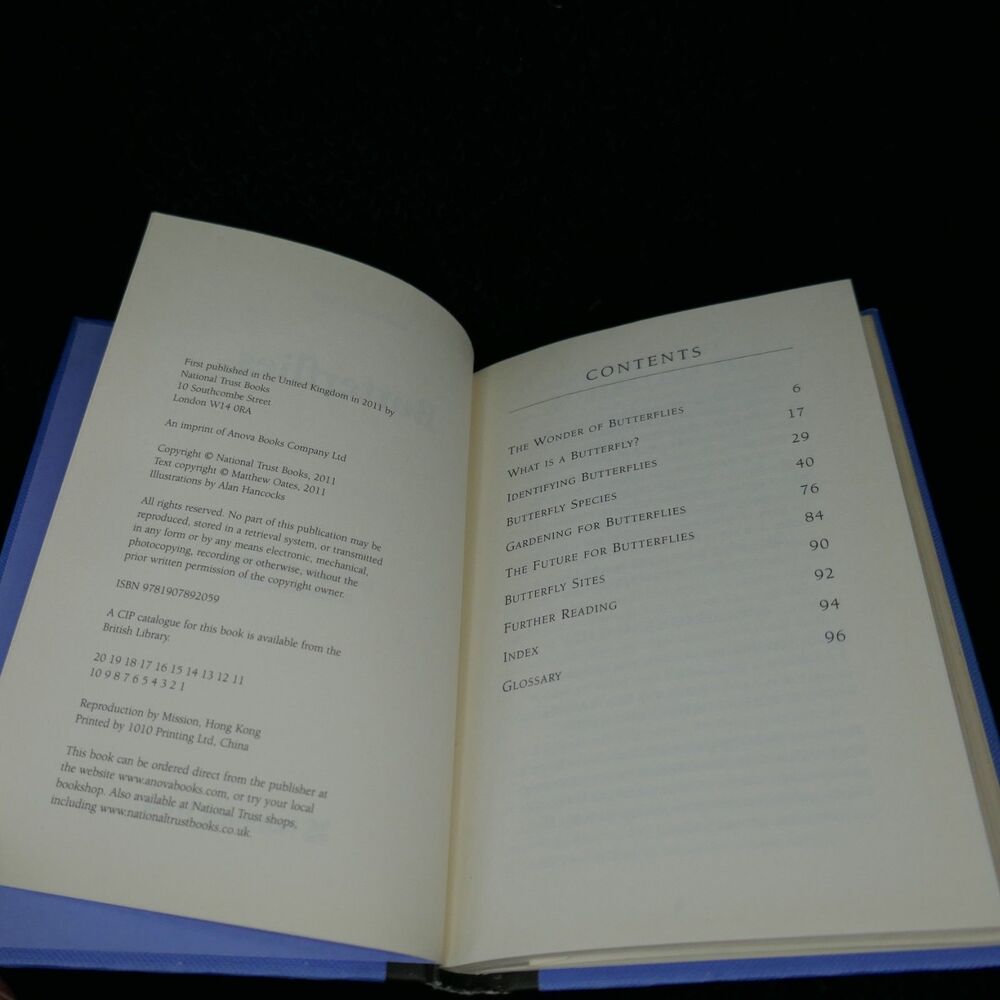 Butterflies: Spotting and identifying Britain's by Matthew Oates Hardcover Book - Picture 9 of 10